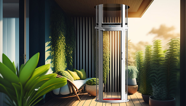 Green Home Elevator | Nibav Lifts