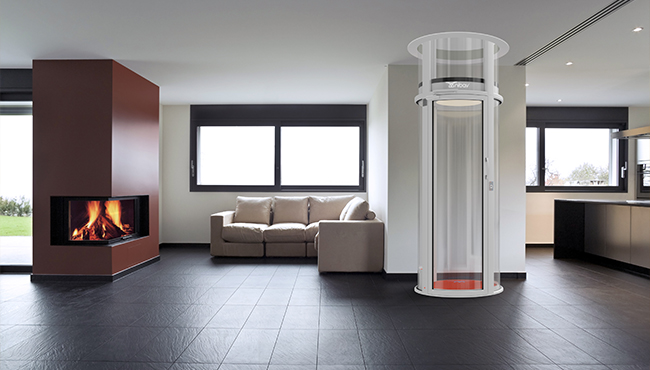 Luxury Air-driven home lifts