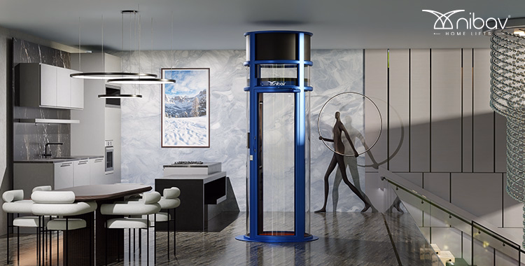 Single-floor home elevator